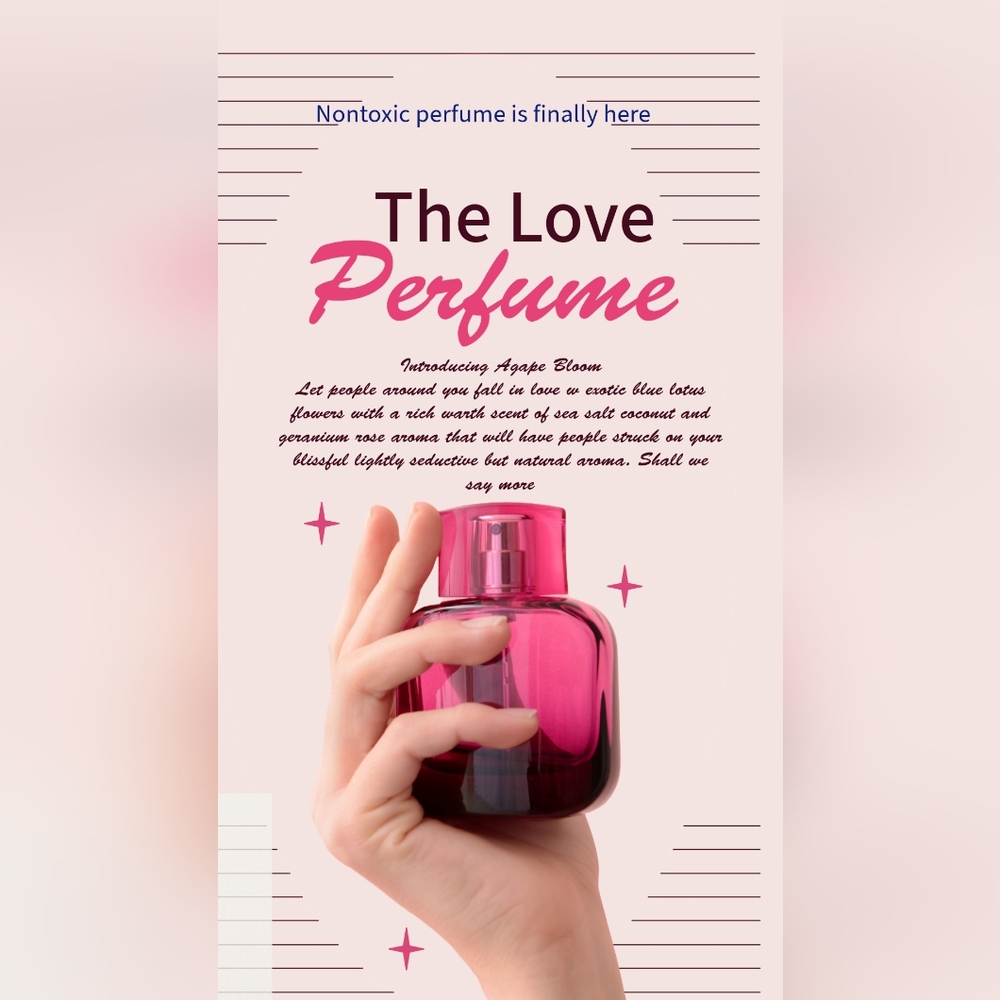 Love Blooms a Clean non toxic perfume floral/lightly fruity 100%addictive
